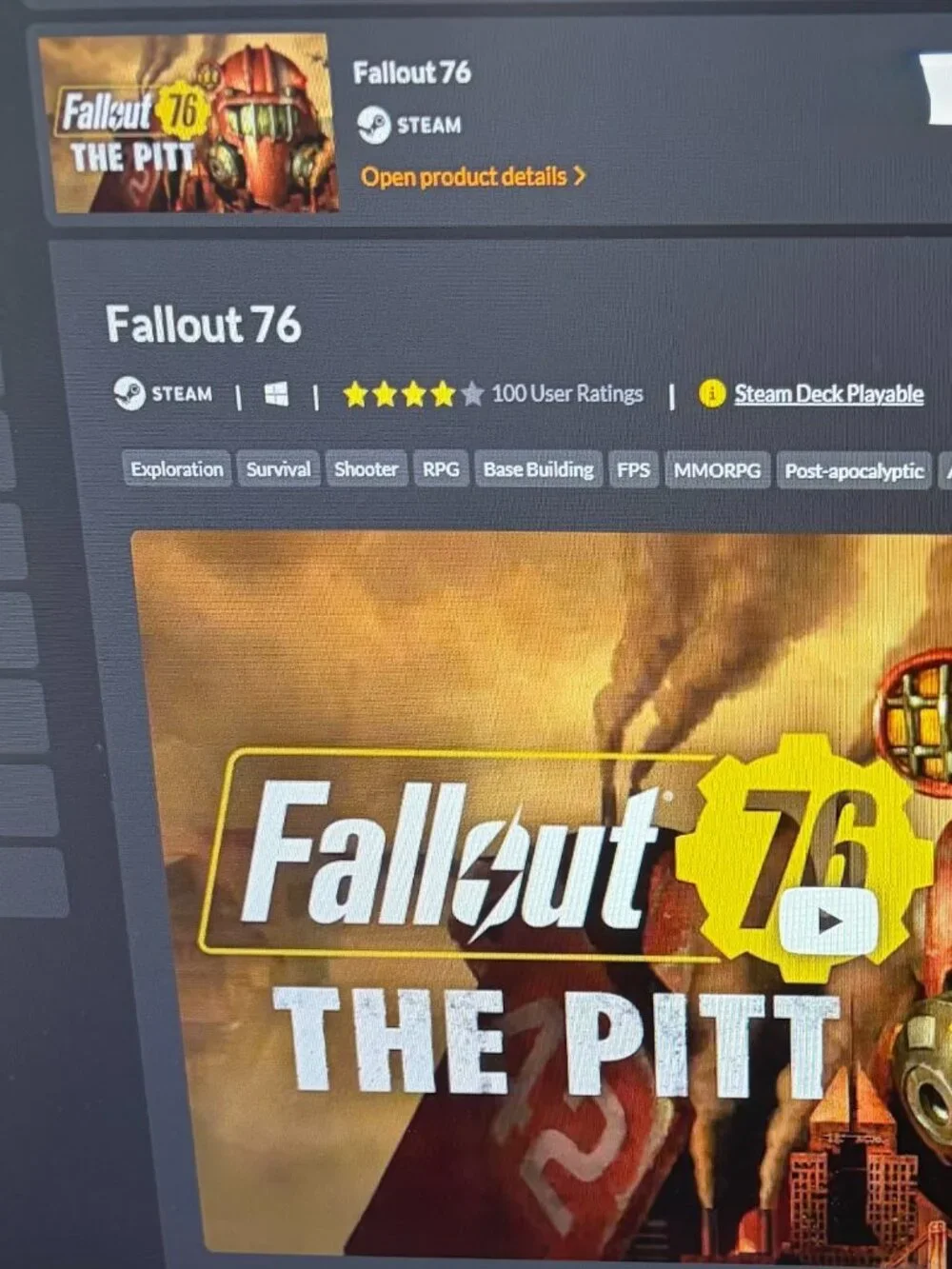 PC videogame keys: Dishonored 2, Fallout 76 Steam games (Bonus Keys included)